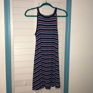 Red/White/Blue striped sundress (t-back)